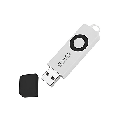 Cliffco Ring-Round USB Drive - 1GB (50 pcs)