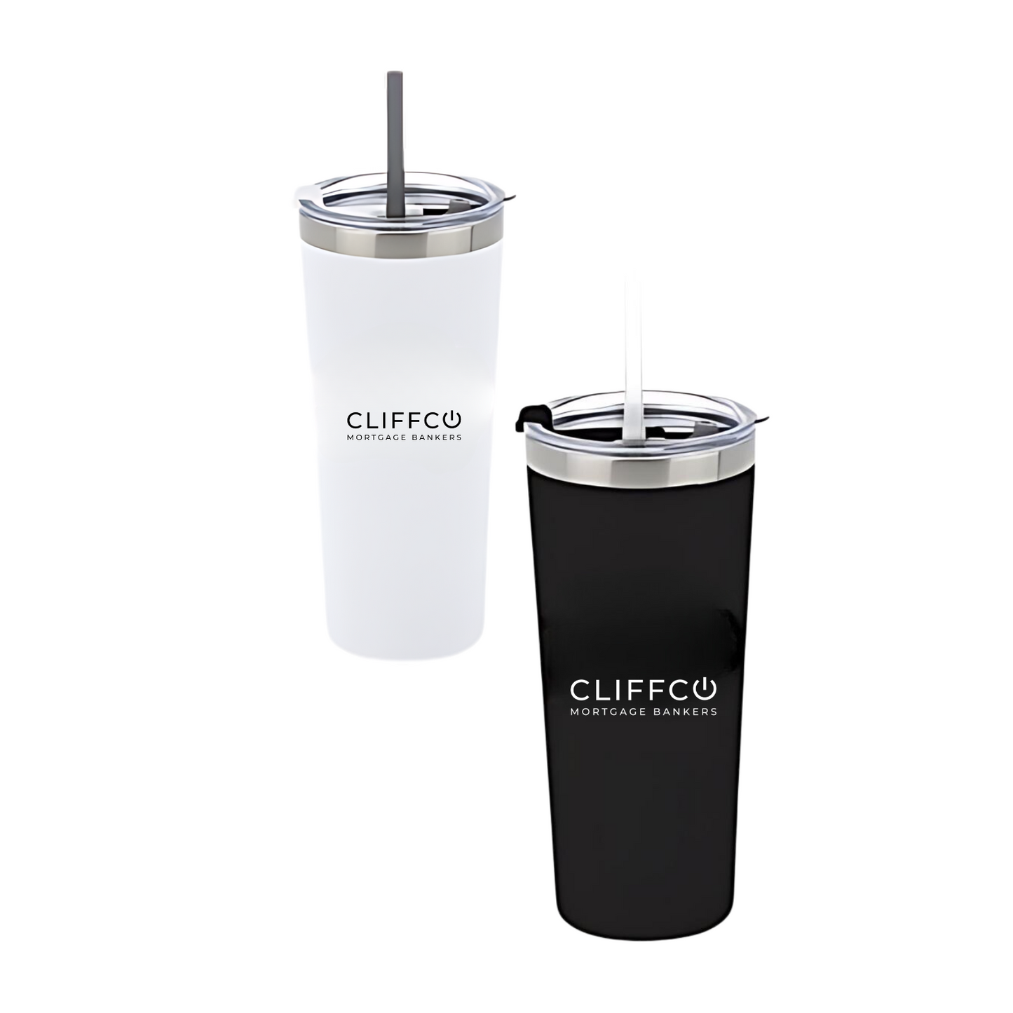 Cliffco Tumbler with Straw (25 pcs)