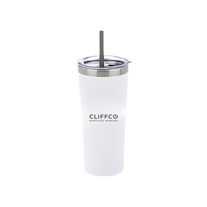 Cliffco Tumbler with Straw (25 pcs)